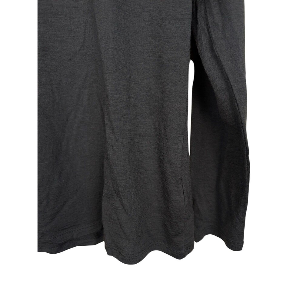 Solid Gray Long Sleeve Tee - image 5